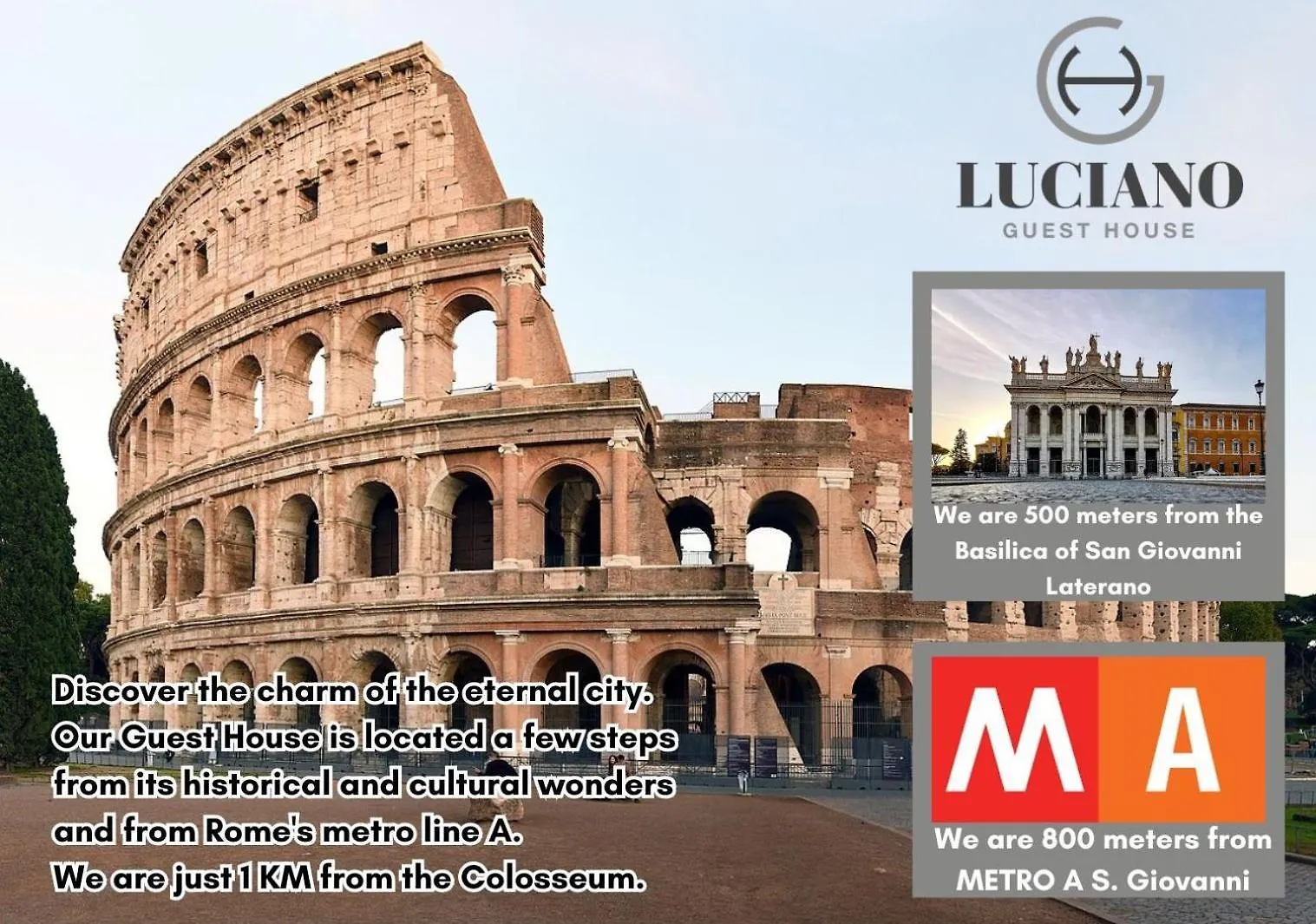 Luciano Laterani Guest House Rome